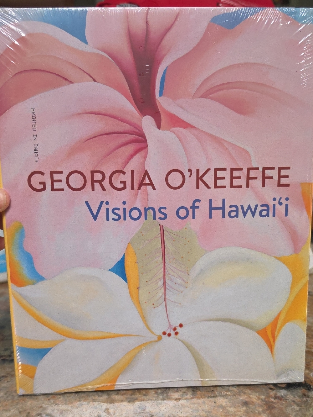 Georgia O'Keeffe "Visions of Hawai'i" Art Book - Pink, White, Blue, Yellow